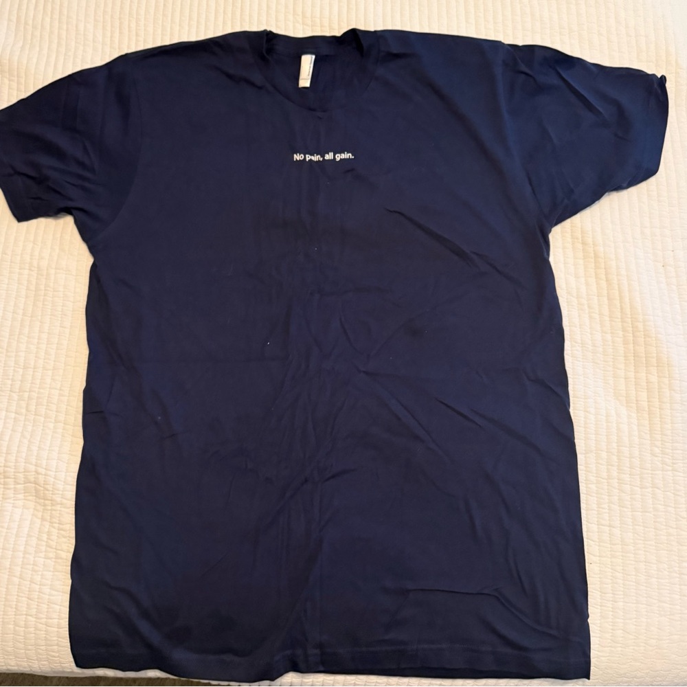 American Apparel Dark Blue Short Sleeve Tee